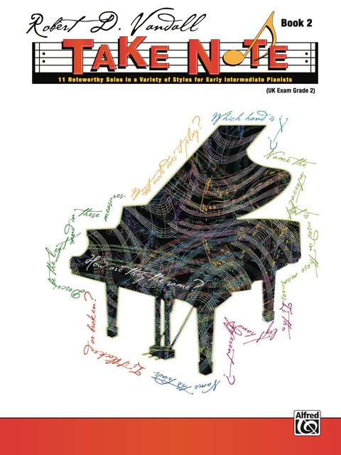 Cover image for book Take Note, Book 2: For Early Intermediate Piano