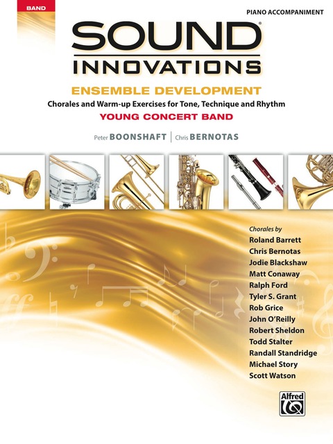 Cover image for book Sound Innovations for Concert Band: Ensemble Development for Young Band - Piano: Chorales and Warm-up Exercises for Tone, Technique, and Rhythm
