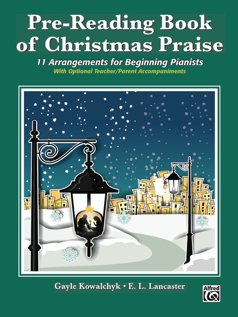 Cover image for book Pre-Reading Book of Christmas Praise: 11 Arrangements for Beginning (Early Elementary) Pianists