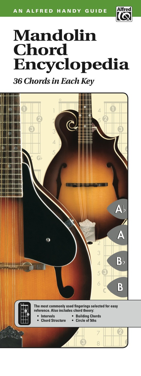 Cover image for book Mandolin Chord Encyclopedia: 36 Chords in Each Key