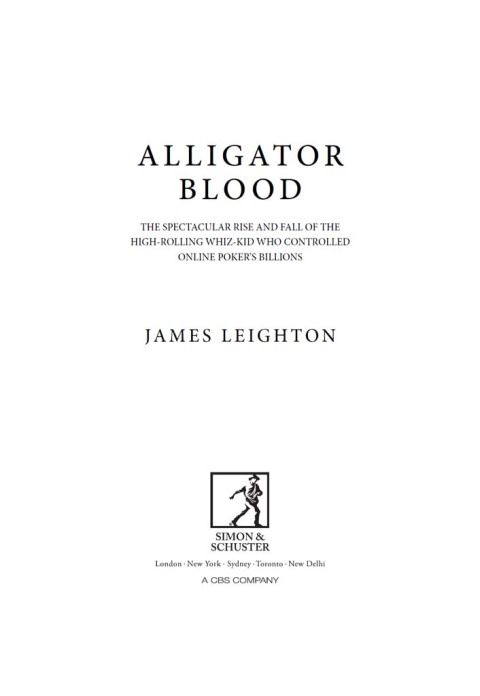 Cover image for book Alligator Blood