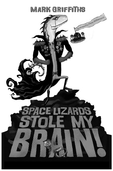 Cover image for book Space Lizards Stole My Brain!