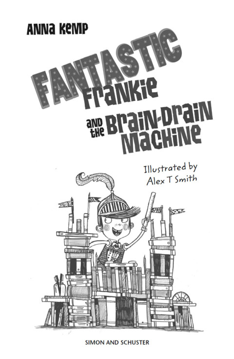 Cover image for book Fantastic Frankie and the Brain-Drain Machine