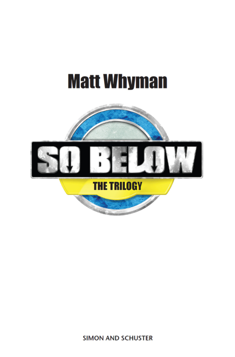 Cover image for book SO BELOW: THE TRILOGY