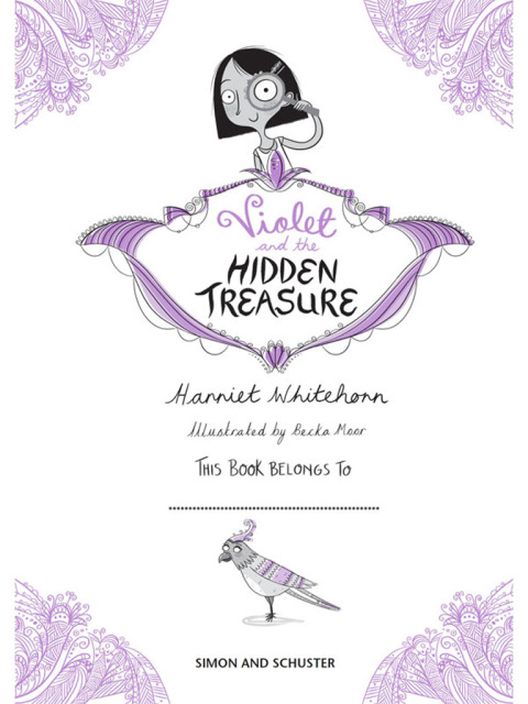Cover image for book Violet and the Hidden Treasure