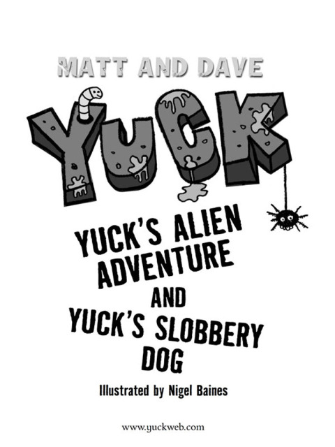 Cover image for book Yuck's Alien Adventure