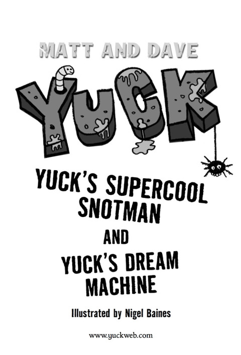 Cover image for book Yuck's Supercool Snotman