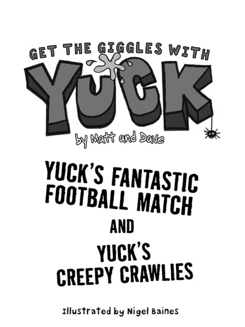 Cover image for book Yuck's Fantastic Football Match