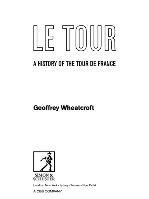 Cover image for book Le Tour: A History of the Tour de France