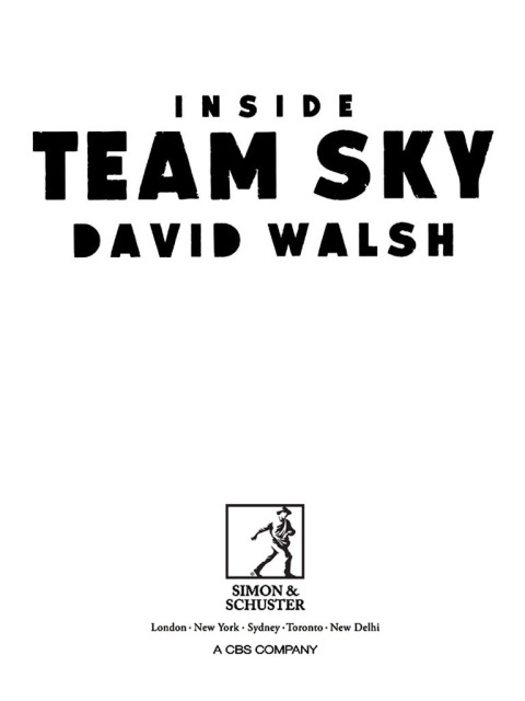 Cover image for book Inside Team Sky