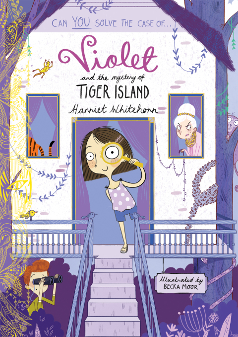 Cover image for book Violet and the Mystery of Tiger Island