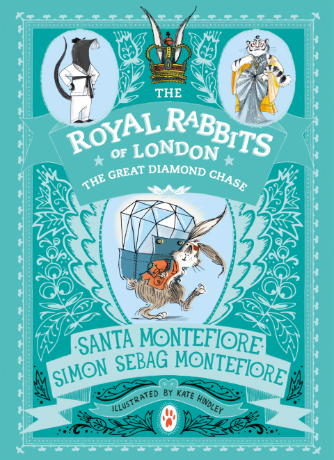 Cover image for book The Royal Rabbits: The Great Diamond Chase