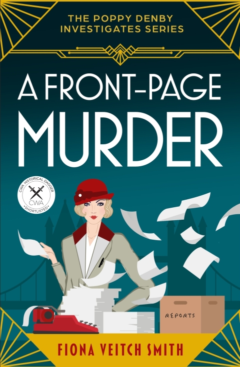 Cover image for book A Front-Page Murder