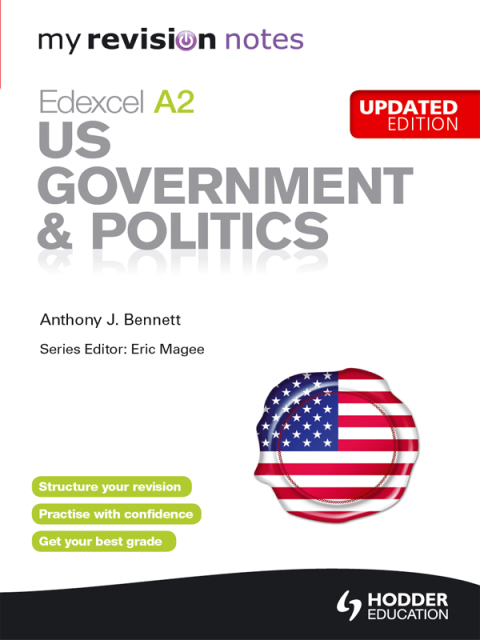Cover image for book My Revision Notes: Edexcel A2 US Government & Politics Updated Edition
