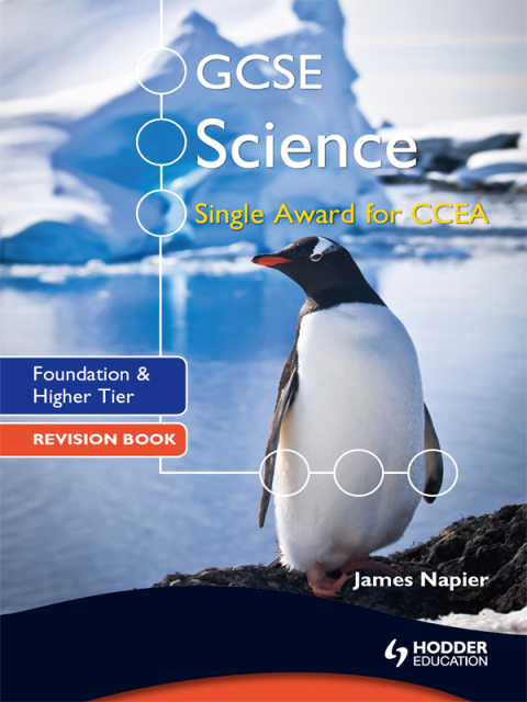 Cover image for book GCSE Science Single Award for CCEA: Foundation and Higher Tier Revision Book