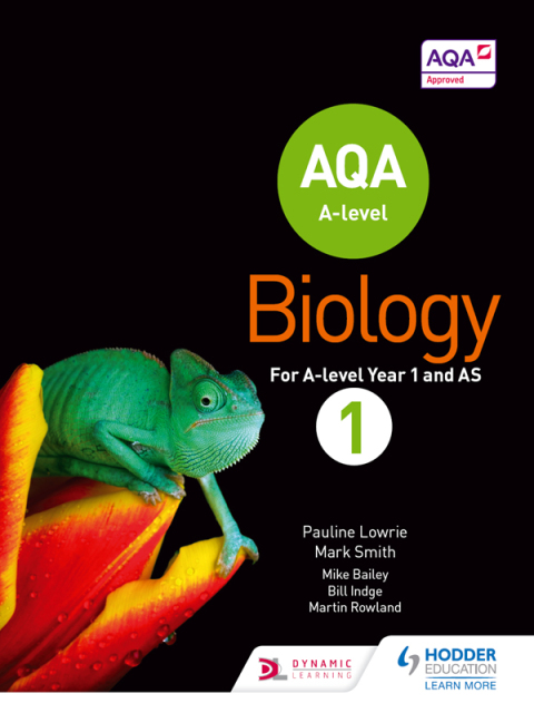 Cover image for book AQA A Level Biology Student Book 1