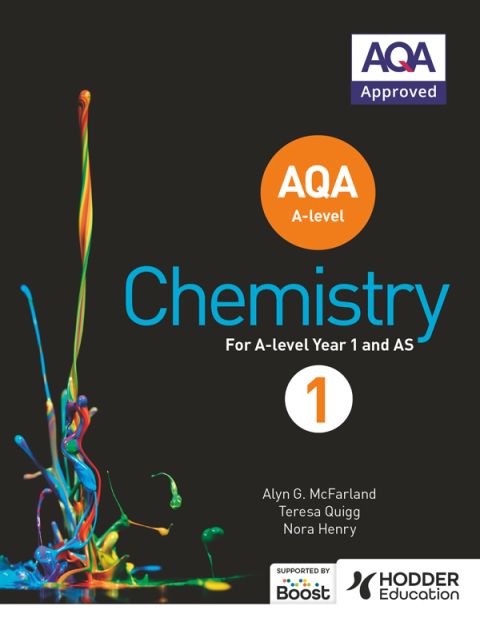 Cover image for book AQA A Level Chemistry Student Book 1