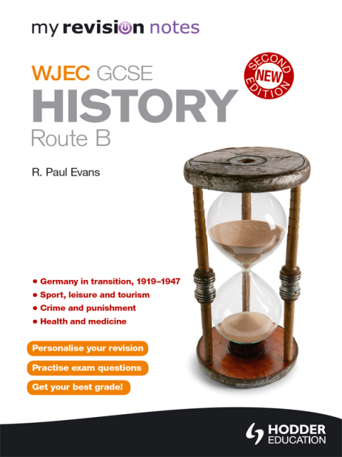 Cover image for book My Revision Notes: WJEC History Route B Second Edition
