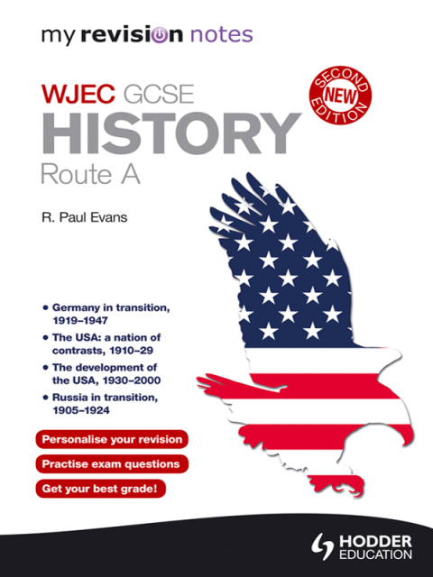 Cover image for book My Revision Notes: WJEC History Route A Second Edition