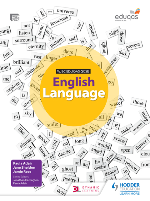 Cover image for book WJEC Eduqas GCSE English Language Student Book