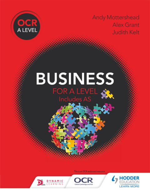 Cover image for book OCR Business for A Level