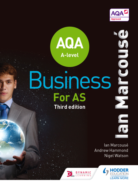 Cover image for book AQA Business for AS (Marcousé)