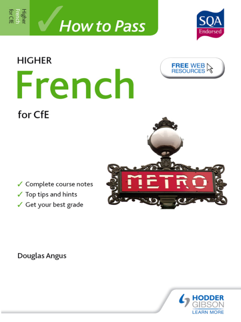 Cover image for book How to Pass Higher French for CfE