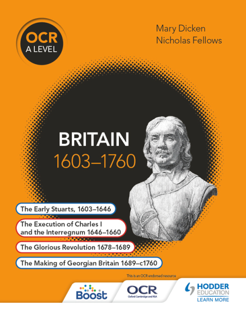 Cover image for book OCR A Level History: Britain 1603-1760