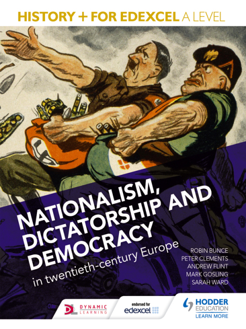 Cover image for book History+ for Edexcel A Level: Nationalism, dictatorship and democracy in twentieth-century Europe