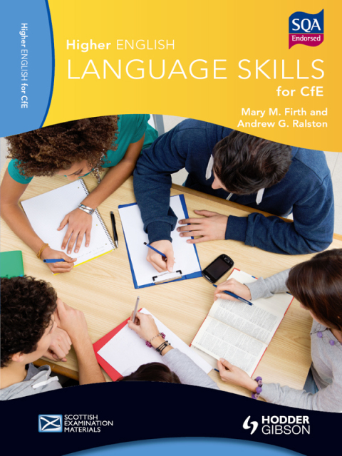 Cover image for book Higher English Language Skills for CfE