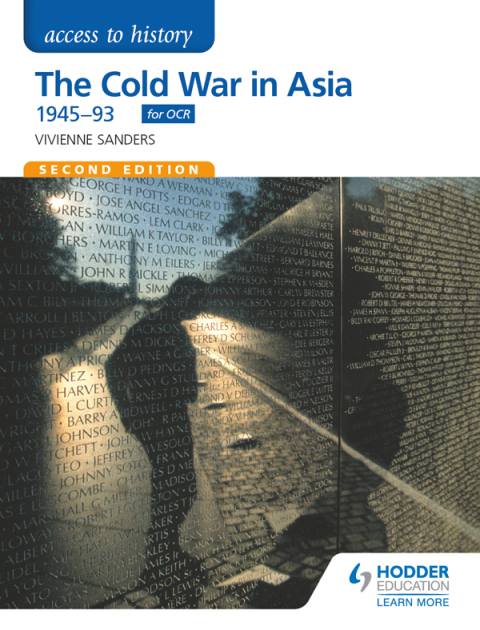 Cover image for book Access to History: The Cold War in Asia 1945-93 for OCR Second Edition