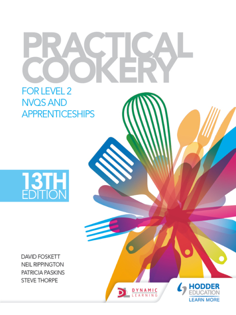 Cover image for book Practical Cookery, 13th Edition for Level 2 NVQs and Apprenticeships