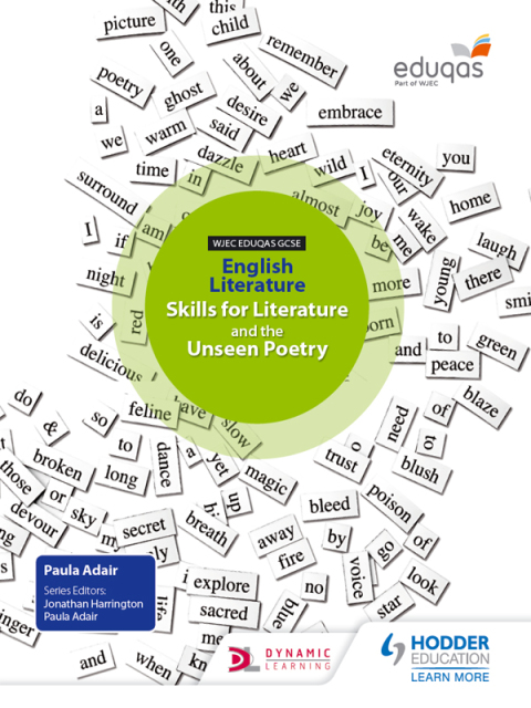 Cover image for book WJEC Eduqas GCSE English Literature Skills for Literature and the Unseen Poetry Student Book