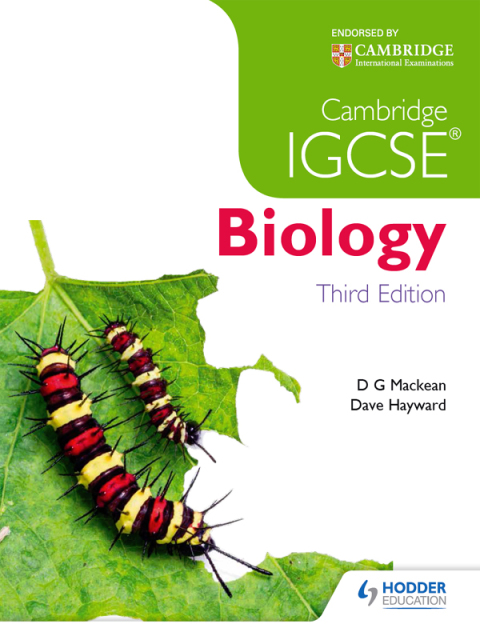 Cover image for book Cambridge IGCSE Biology 3rd Edition
