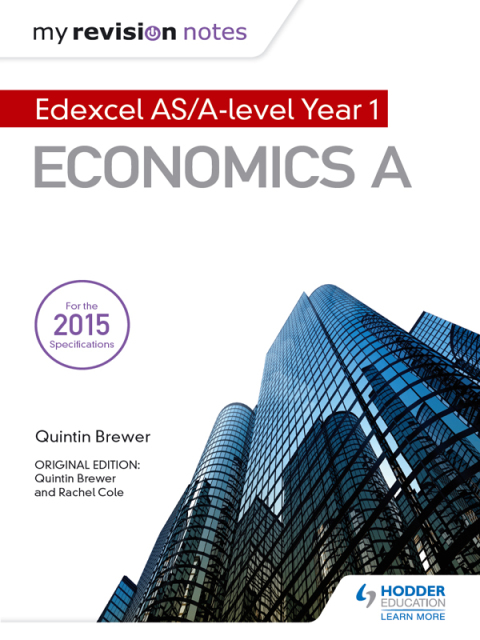 Cover image for book My Revision Notes: Edexcel AS Economics Second Edition