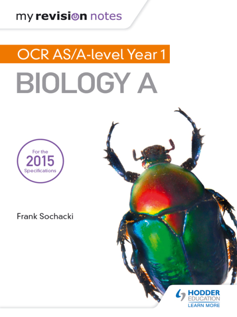 Cover image for book My Revision Notes: OCR AS Biology A Second Edition