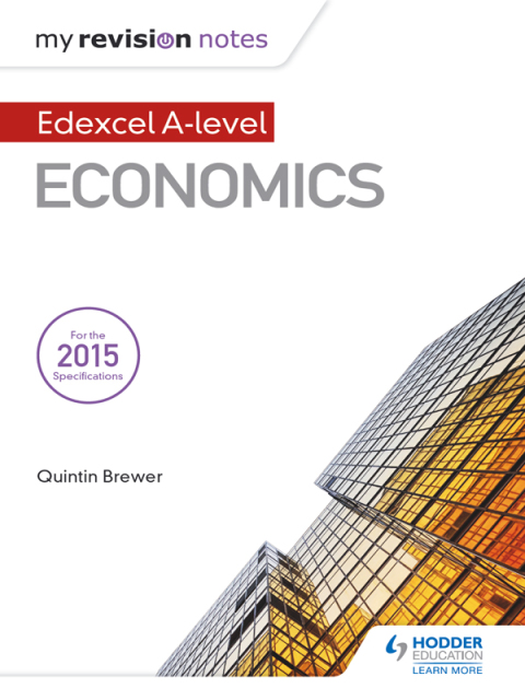 Cover image for book My Revision Notes: Edexcel A Level Economics