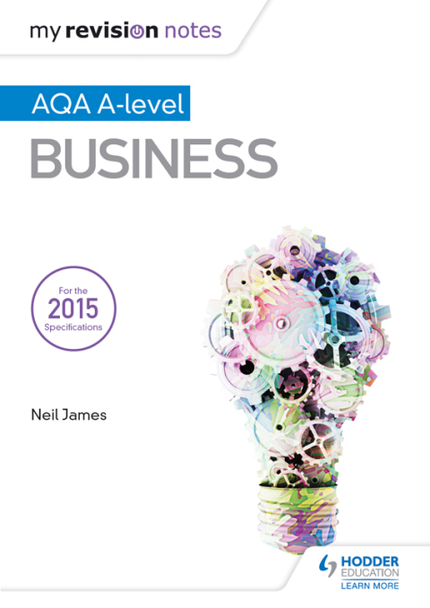 Cover image for book My Revision Notes: AQA A Level Business