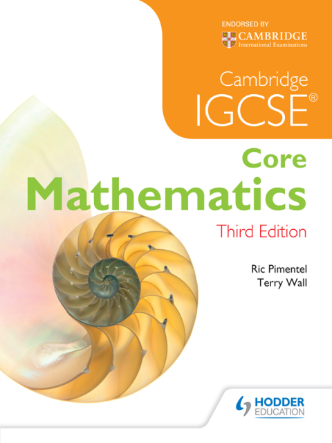 Cover image for book IGCSE Core Mathematics 3ed   CD