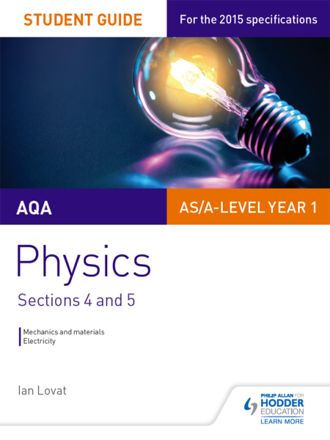 Cover image for book AQA AS/A Level Physics Student Guide: Sections 4 and 5