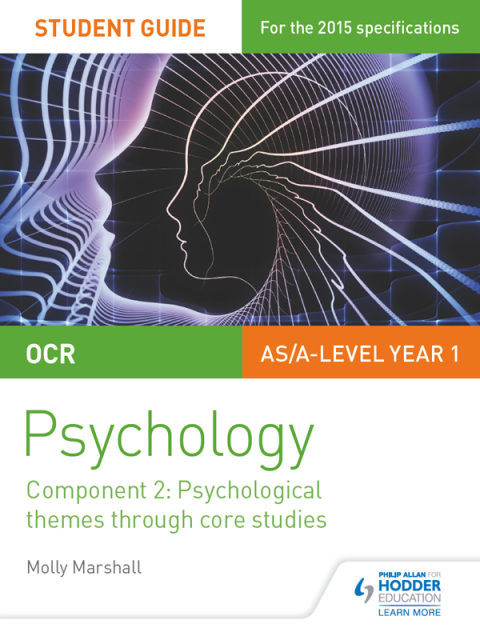 Cover image for book OCR Psychology Student Guide 2: Component 2: Psychological themes through core studies