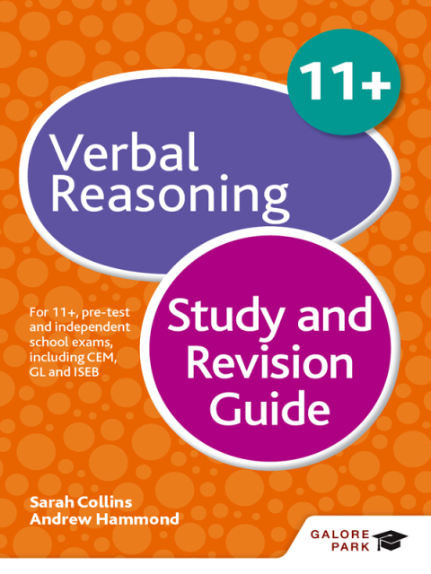 Cover image for book 11+ Verbal Reasoning Study and Revision Guide