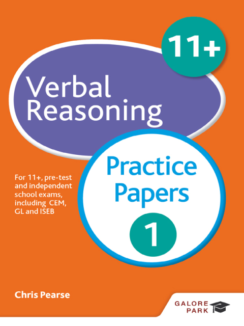 Cover image for book 11+ Verbal Reasoning Practice Papers 1