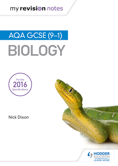 Cover image for book My Revision Notes: AQA GCSE (9-1) Biology