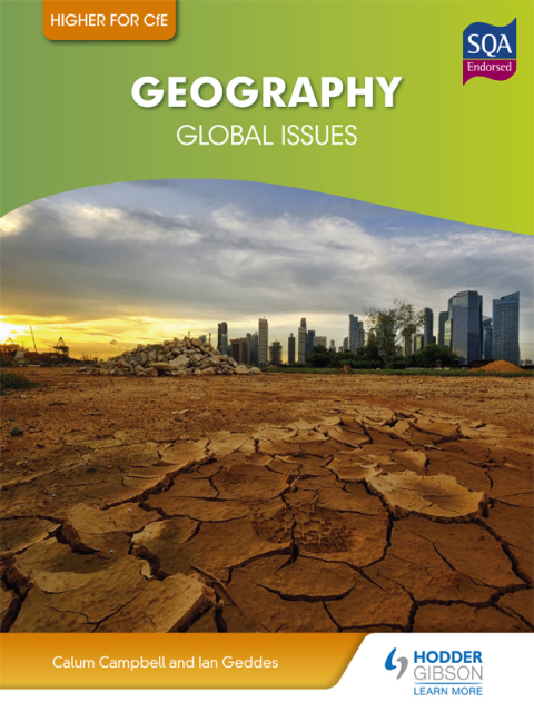Cover image for book Higher Geography for CfE: Global Issues