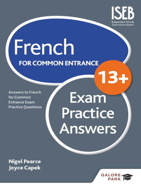 Cover image for book French for Common Entrance 13  Exam Practice Answers