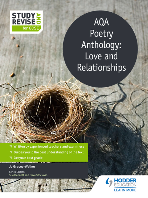 Cover image for book Study and Revise: AQA Poetry Anthology: Love and Relationships