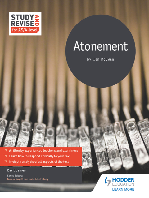 Cover image for book Study and Revise for AS/A-level: Atonement