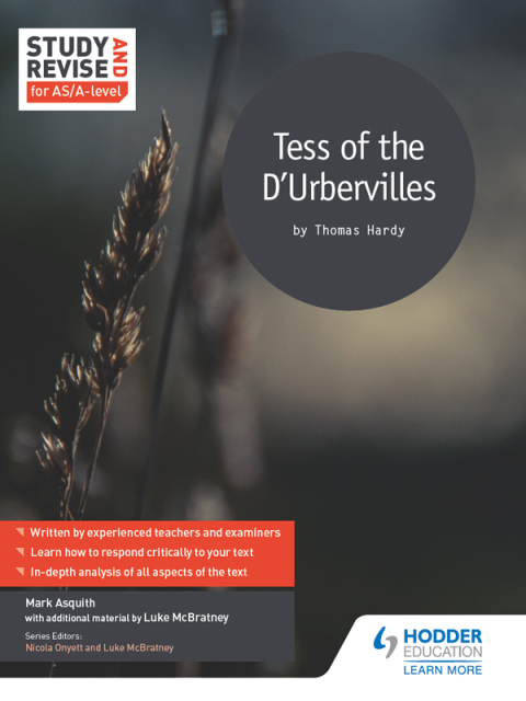 Cover image for book Study and Revise for AS/A-level: Tess of the D'Urbervilles