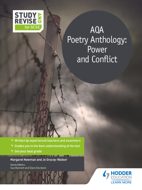 Cover image for book Study and Revise for GCSE: AQA Poetry Anthology: Power and Conflict
